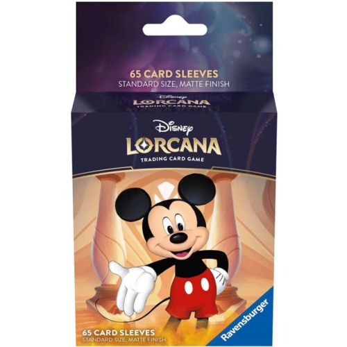 LION RAMPANT  Disney Lorcana: The First Chapter: Mickey Mouse Sleeves (65) New Great sleeves! Works great for my cards! Love the design