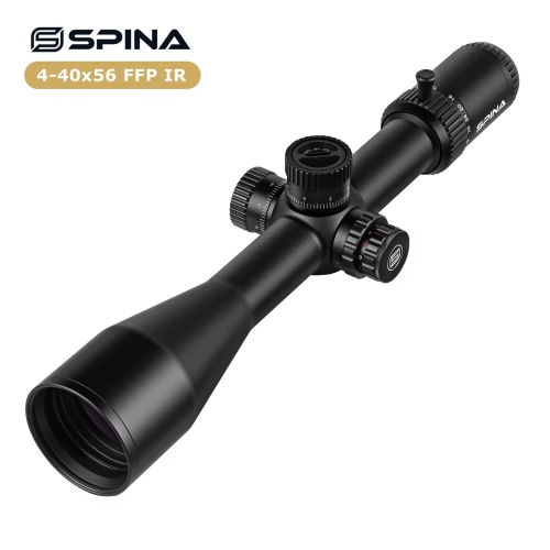 VOIDRAX 4-40×56 FFP LUNETTE de RIFLESCOPE 34&nbsp;mm Focus latéral tube | Réticule illuminé 12 engrenages | Jumelles à longue portée | Spina vendue p