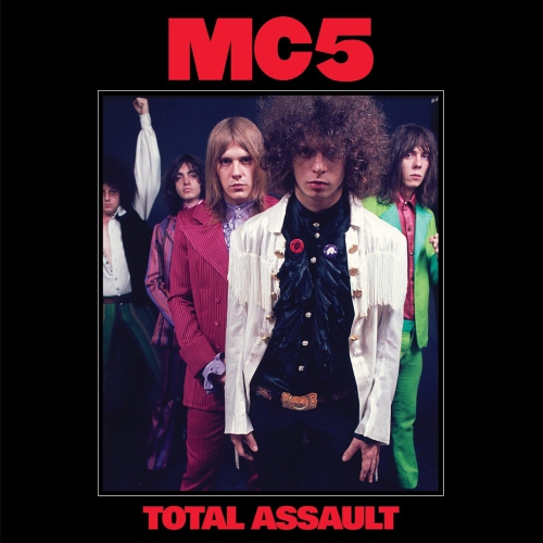 VIDCO-345  Total Assault: 50Th Anniversary Collection (3Lp Red, White Vinyl)Mc5 In Blue