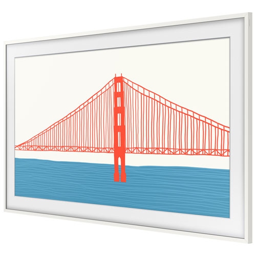 Open Box - Samsung 75" Frame Bezel for The Frame TV - White (SHIPPING IN BC LOWER MAINLAND ONLY)