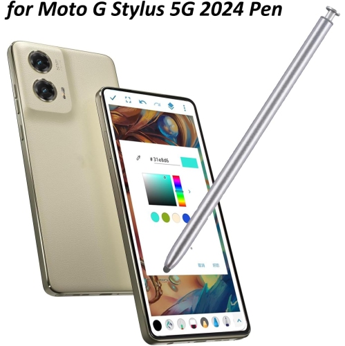 Stylus for Moto G Stylus 2024 Touch Stylus Pen Replacement for Motorola Moto G Stylus 5G(2024) All Verison Touch Stylus S Pen(Caramel Latte)