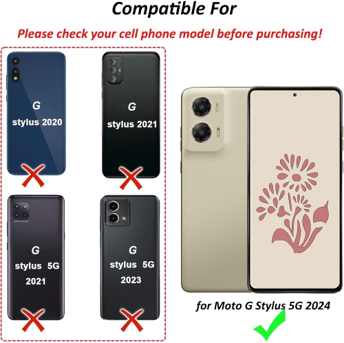 Stylus for Moto G Stylus 2024 Touch Stylus Pen Replacement for Motorola Moto G Stylus 5G(2024) All Verison Touch Stylus S Pen(Caramel Latte)