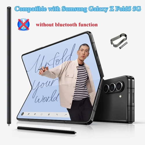 Galaxy Z Fold 6/Fold 5 Pen Fold Edition for S Pen Galaxy Z Fold 6 5G/Fold 5 5G S Pen for Samsung Galaxy Z fold6/fold5 5G S Pen Stylus Pen + Free 2