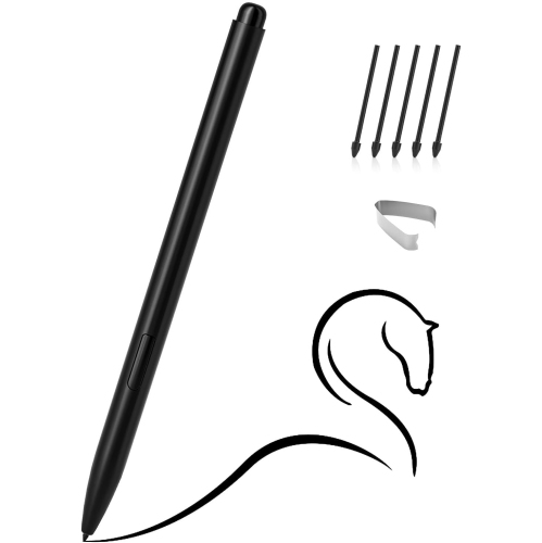 Magnetic EMR Stylus Compatible with Remarkable 2, Replacement Digital Pen with Eraser, 4096 Pressure Levels, Palm Rejection, Tilt Support, for