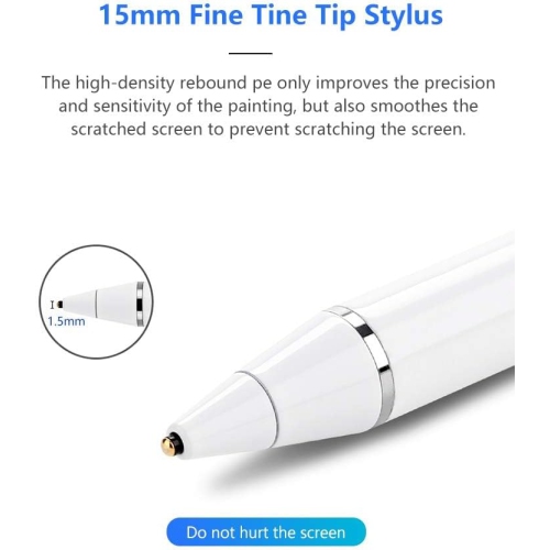 Stylus Pen for Touch Screens, Digital Pencil Active Pens Fine Point Stylist Compatible with iPhone iPad Pro and Other Tablets