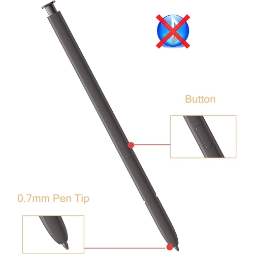 2Pack Galaxy S24 Ultra S Pen Replacement for Samsung Galaxy S24 Ultra Stylus Pen S24 Ultra 5G Touch Pen S Pen S24 Ultra Stylet Pen S24 Ultra stylo