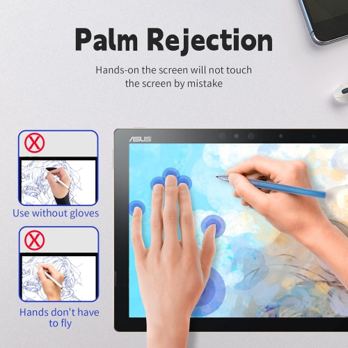 Stylus Pen for ASUS Transformer/Mini/ASUS Zenbook Flip/Pro/ASUS Vivobook Flip/Pro/Duo/ASUS Notebook, Rechargeable MPP 2.0 Tilt Active Pen with 4096