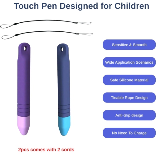 Stylus Pen for Kids, Stylus Pens Compatible with Amazon Fire Tablet for Kids, Kindle, iPhone/iPad All Capacitive Touch Screens