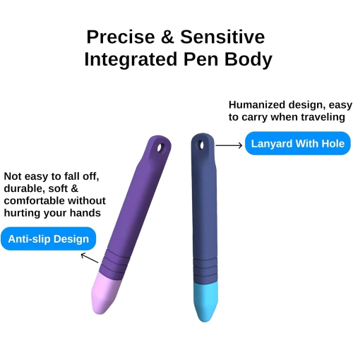 Stylus Pen for Kids, Stylus Pens Compatible with Amazon Fire Tablet for Kids, Kindle, iPhone/iPad All Capacitive Touch Screens