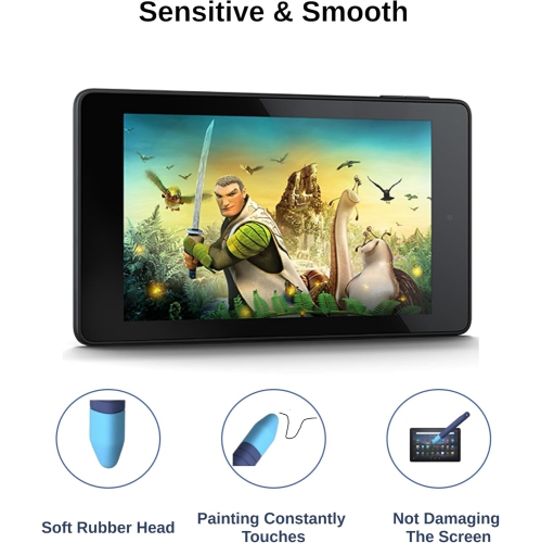 Stylus Pen for Kids, Stylus Pens Compatible with Amazon Fire Tablet for Kids, Kindle, iPhone/iPad All Capacitive Touch Screens