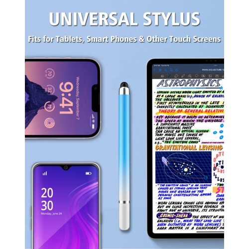 Stylus Pens for Touch Screens, Universal 2 in 1 Stylus Pen for iPad Compatible with iPhone, iPad, Android, Microsoft Tablets, Phones, Surface,[5