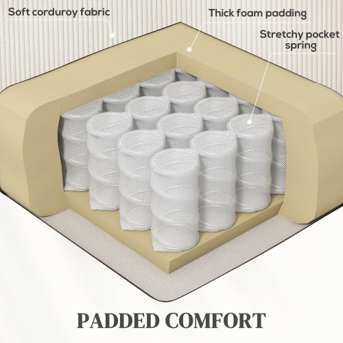 HOMCOM Power Lift Chair for Elderly, Fabric Upholstered Electric Recliner Chair for Seniors with Footrest, Side Pockets, Remote Control for Living