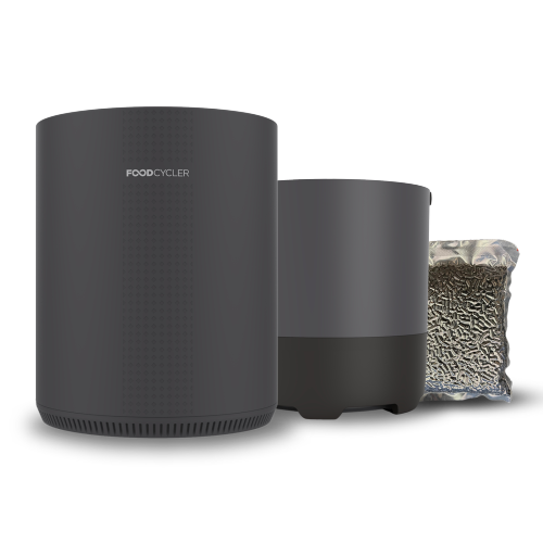 FoodCycler Eco 3 - Compact Home Food Processor and Recycler - Quiet, Almost Whispering, Odorless - Kitchen Countertop Composter Alternative - 3.5L