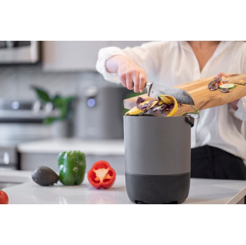 Food Cycler Eco 5 Award-Winning Kitchen Food Recycler | Indoor Composter Bin Alternative | Electric Countertop Food Disposer with Odorless 5L Indoor