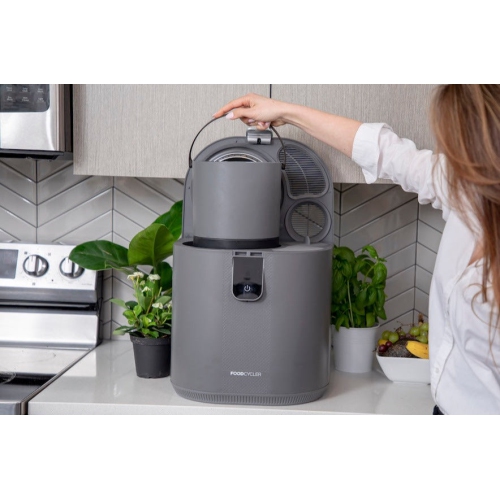 Food Cycler Eco 5 Award-Winning Kitchen Food Recycler | Indoor Composter Bin Alternative | Electric Countertop Food Disposer with Odorless 5L Indoor