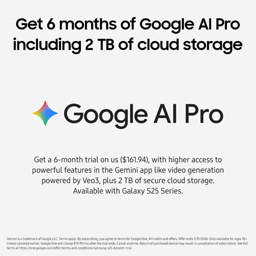 Samsung Galaxy S25 Ultra 512GB - Titanium Silverwhite - Unlocked