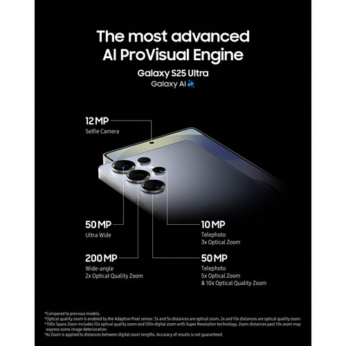 Galaxy S25 de 128 Go de Samsung - Ombre argent - Déverrouillé