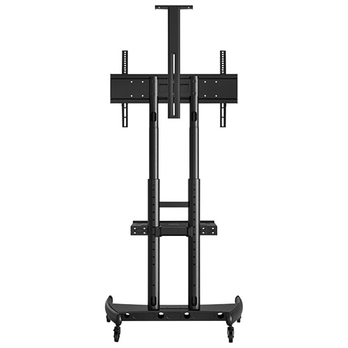 Image 1 of 7.. North Bayou Mobile TV Cart with 55" - 85" Mount