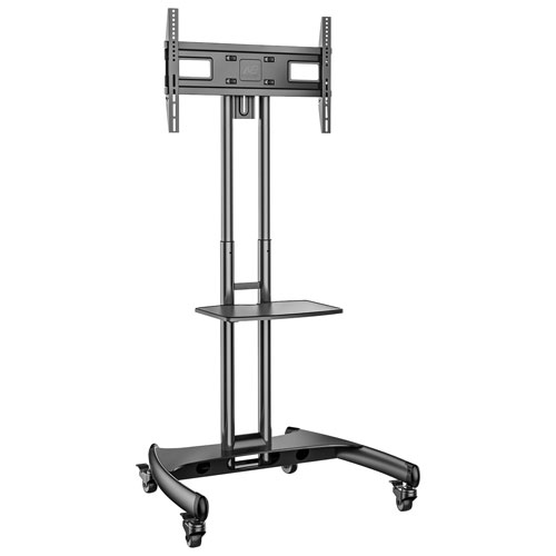 Image 3 of 5.. North Bayou Mobile TV Cart with 32" - 75" Mount