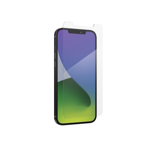 Protecteur d'écran InvisibleShield Glass+ DE ZAGG pour iPhone 14 Pro - 3X protection contre les éclats, haute résistance aux rayures, résistant à