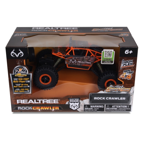 NKOK Dodge Charger Red & RealTree RC Rock Crawler Orange Bundle