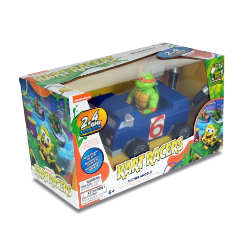 NKOK TMNT Michelangelo & Spongebob Kart Boat Bundle