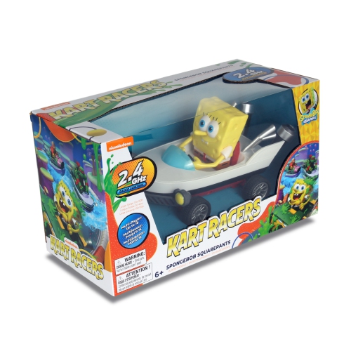NKOK TMNT Michelangelo & Spongebob Kart Boat Bundle