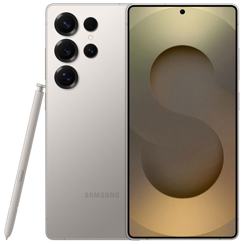 Galaxy S25 Ultra de 256 Go de Samsung avec TELUS - Gris titane - Financement mensuel