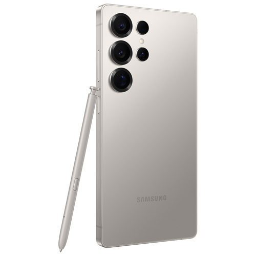 TELUS Samsung Galaxy S25 Ultra 256GB - Titanium Grey - Monthly Financing