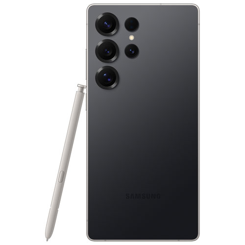 Freedom Mobile Samsung Galaxy S25 Ultra 256GB - Titanium Black - Monthly Tab Plan