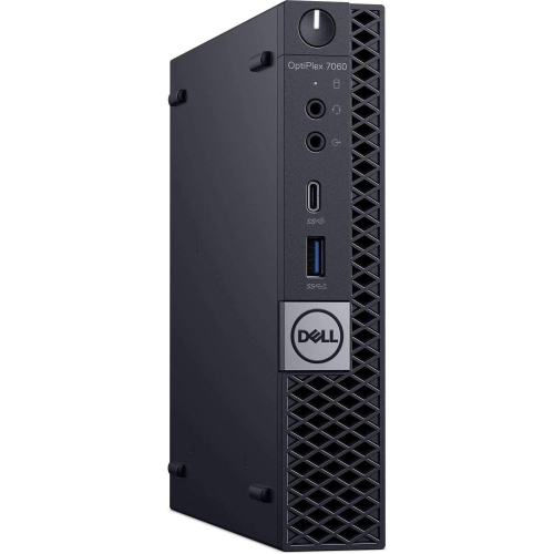 Refurbished Dell OptiPlex 7060 Micro Intel Core i5-8500T 2.10GHz/8GB/128GB NVMe Windows 11 Pro- WIFI & Bluetooth