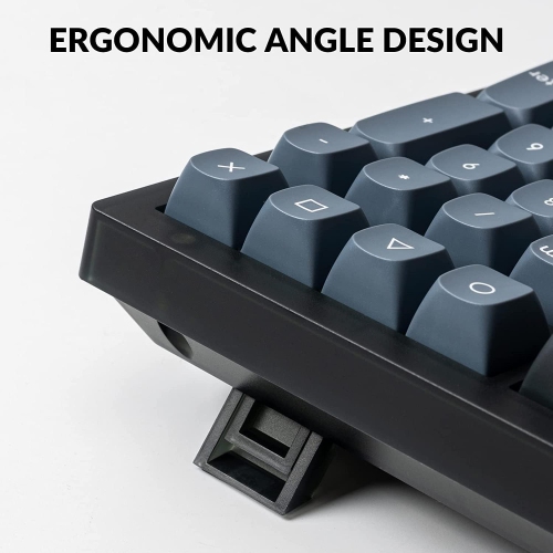 V6 Wired Custom Mechanical Keyboard Knob Version, QMK/VIA Full-Size Programmable with Hot-swappable K Pro Brown Switch Compatible for Mac Windows