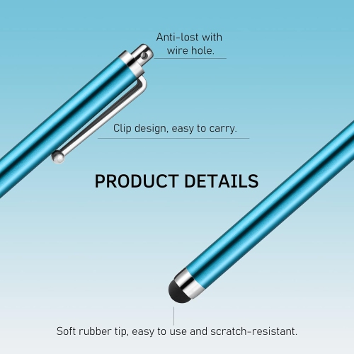 Stylus Pens for Touch Screens, A High Precision Universal Stylus for iPad iPhone Tablets Samsung Galaxy All Capacitive Touch Screens