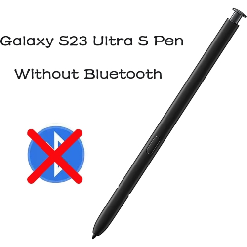 Galaxy S23 Ultra Pen Replacement for Samsung Galaxy S23 Ultra Stylus Pen Galaxy S23 Ultra S Pen Without Bluetooth+ Eject Pin(Phantom Black)