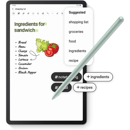 Tab S7 FE Pen Replacement Pointer Stylus Pen for Samsung Galaxy Tab S7,Tab S7+ Plus with Tips/Nibs