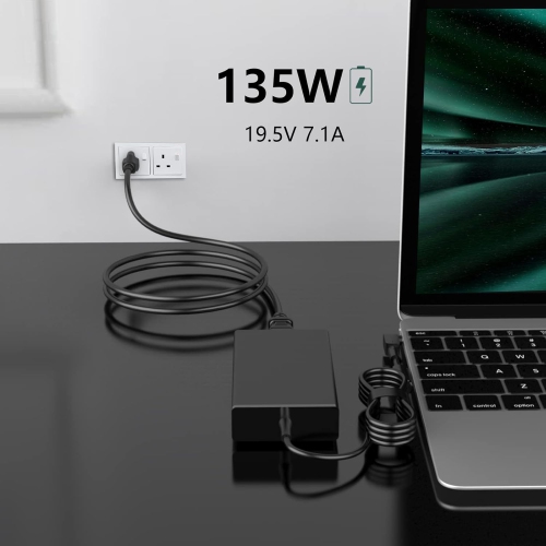 135W Charger Fit for Acer Nitro 5 Gaming Laptop AN515 AN515-51 AN515-41 AN515-53 AN515-52 AN515-43 AN517-51 N18C3 N18C4 ADP-135K ADP-135KB T Laptop