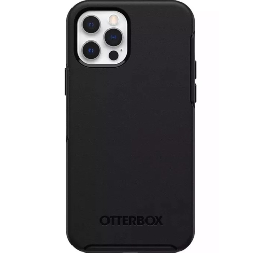 OtterBox SYMMETRY + Case with MagSafe for iPhone 12 Pro Max - Black