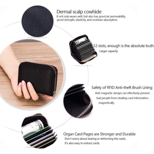 Credit Card Holder 12 cards slots - Credit Card Holder - Card Holder Wallet