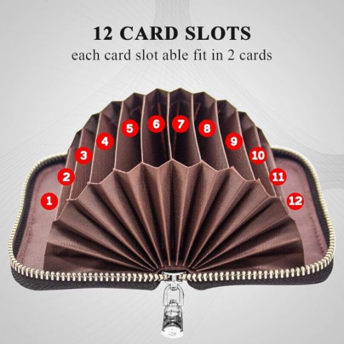 Credit Card Holder 12 cards slots - Credit Card Holder - Card Holder Wallet