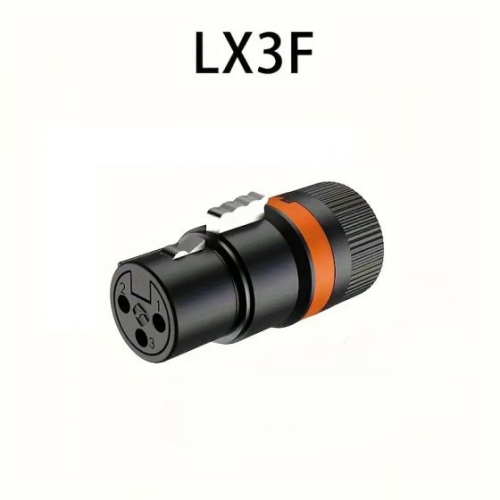 XLR Adapter, 1-Pair XLR Male to Male & XLR Female to Female 3PIN Adapter, Compatible with Mixer, Microphone, Power