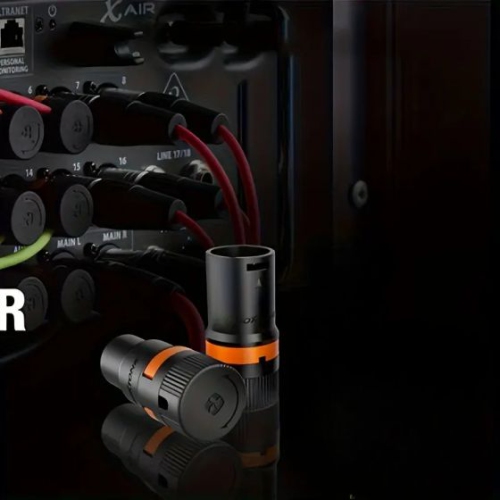 XLR Adapter, 1-Pair XLR Male to Male & XLR Female to Female 3PIN Adapter, Compatible with Mixer, Microphone, Power