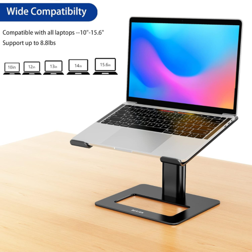 Besign LSX3 Aluminum Laptop Stand, Ergonomic Adjustable Notebook Stand, Riser Holder Computer Stand Compatible with Air, Pro, Dell, HP, Lenovo More