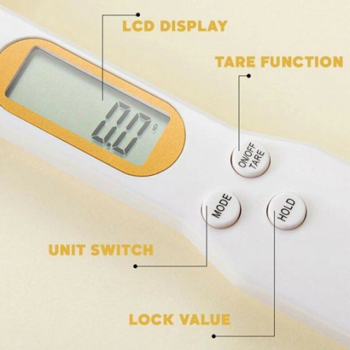 Digital Spoon Scale - Digital Spoon Scale - It's very medium, easy to collect, and it doesn't take up too much space for you