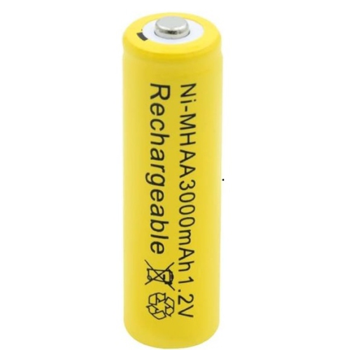Piles rechargeables 1,2&nbsp;V AA 3000&nbsp;mAh Ni-MH pour flashs d'appareil photo, micro, jouets, télécommande.