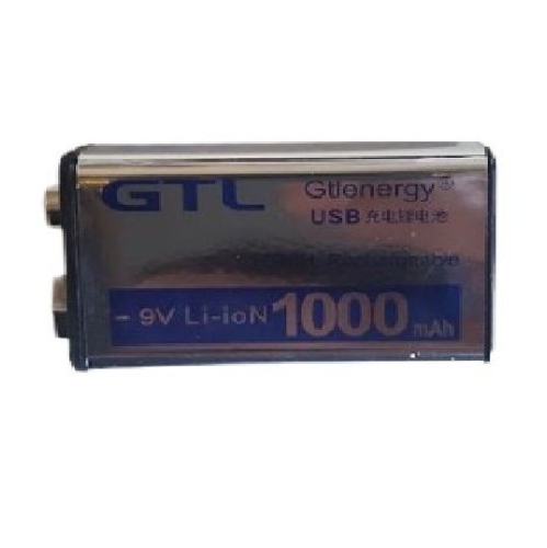 4 Pcs 1000mAh 9V Rechargeable Lithium Battery offers a high-performance, eco-friendly solution for devices that require a 9V battery