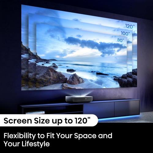Hisense PL1 Laser Cinema Series 4K UHD Ultra Short Throw Smart Laser Projector by HISENSE - Open Box condition - Image 7