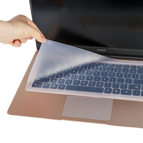 Keyboard Protector Skin Silicone Cover Clear Film Universal Compatible with 15-17 inch Laptop, Computer