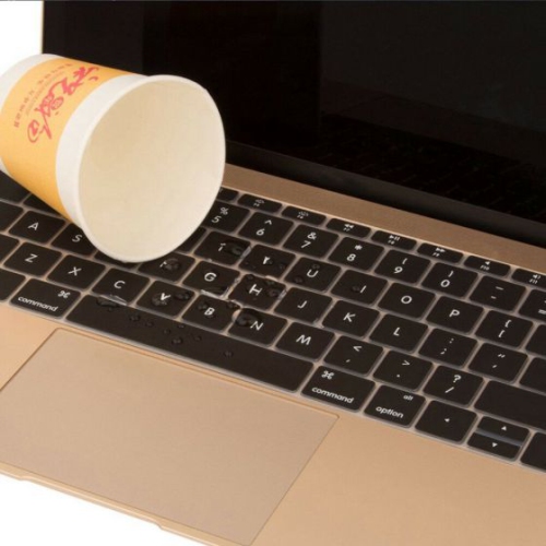 Keyboard Protector Skin Silicone Cover Clear Film Universal Compatible with 15-17 inch Laptop, Computer