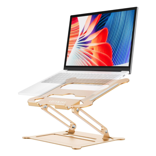Laptop Notebook Stand Holder Adjustable Ultrabook Stand Riser Portable Compatible with MacBook Air Pro HP Dell XPS Lenovo All laptops 10-15.6"