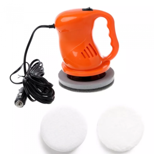 DC12V 40W Car Polishing Machine Electric Paint Bright Zero Remove Beauty Repair Polisher English Packaging-Orange